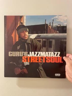 Guru - Jazzmatazz 2xLP gang starr boom bap hip hop vinyl